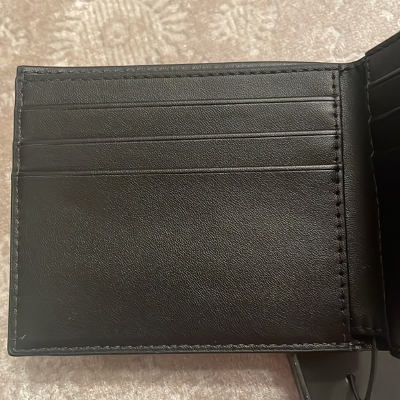 Brand New Michael Kors Admiral Blue Logo Slim Billfold Jet Set Men's Wallet - Picture 7 of 16